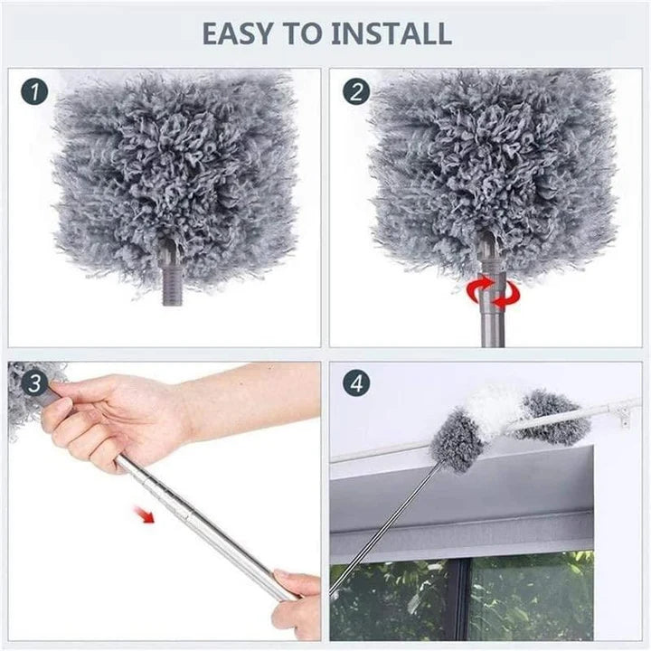 BENDABLE & EXTENDABLE FAN CEILING DUSTER