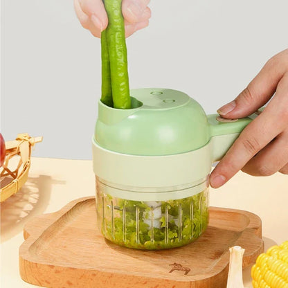 Space Life™ - 4 IN 1 Electric Vegetable Chopper